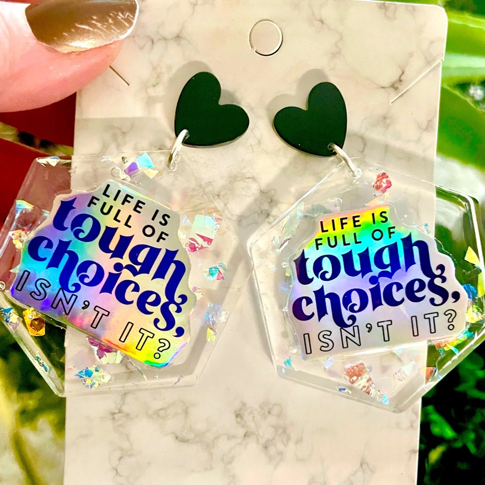 Ursula Acrylic Earrings